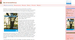Desktop Screenshot of das-universalprinzip-buch.de